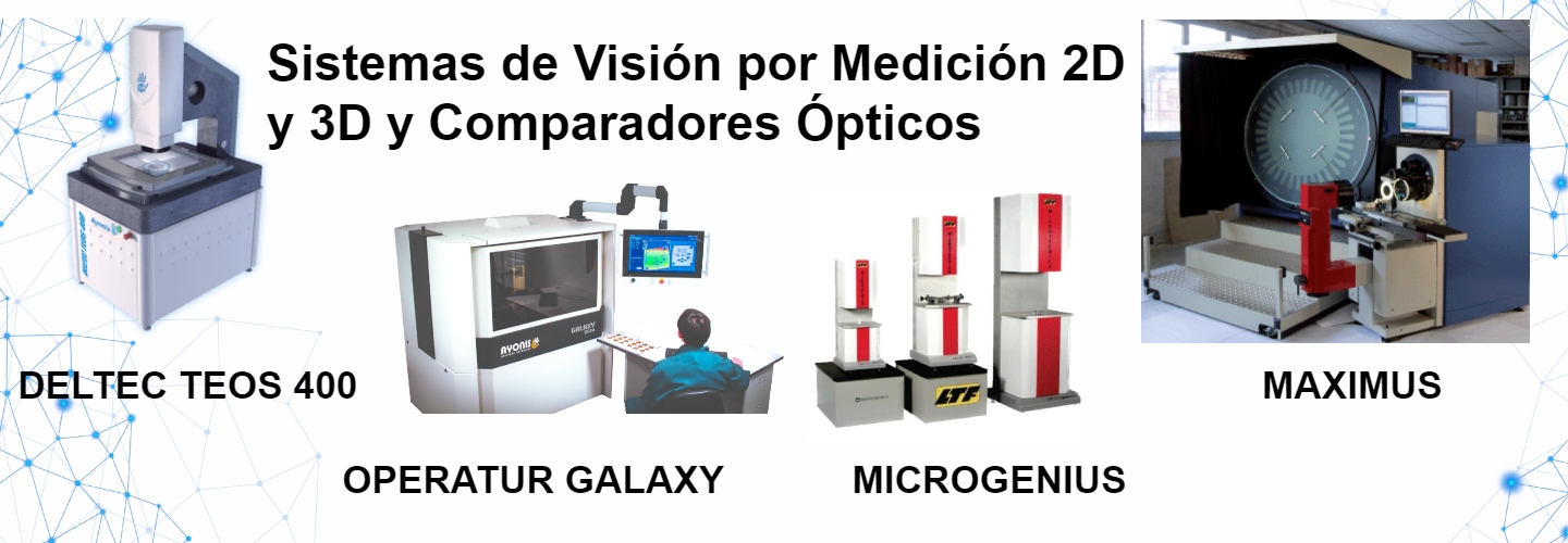 sistemas de medicion de vision y comparadores opticos