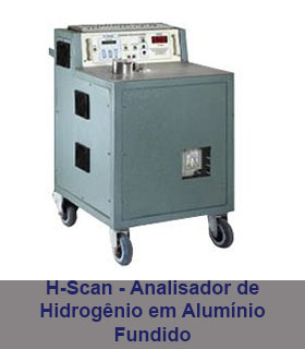 H-Scan - Analisador de Hidrogênio em Alumínio Fundido