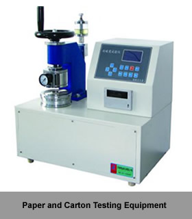 Paper and carton Testing Equipment