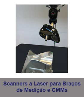 Scanners a Laser para Braços de Mediç