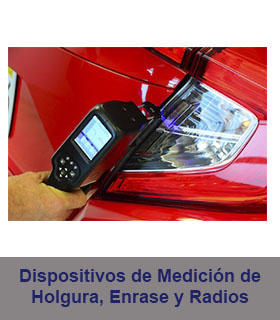 Dispositivos de Medición de Holgura, Enrase y Radios