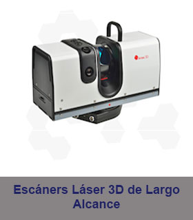 Escáners Láser 3D de largo Alcance